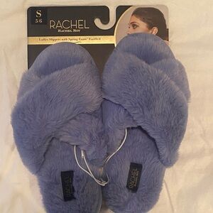 RACHEL Rachel Roy Lavender Spring Foam Fuzzy Slippers